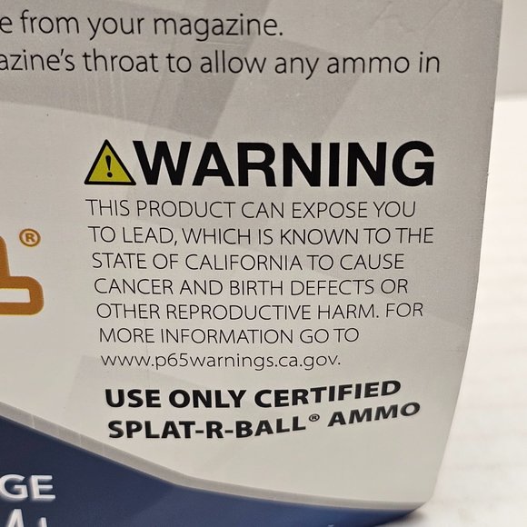 New Splat R Ball Orange 800 Round Water Bead Drum Magazine for Blasters - Picture 11 of 13